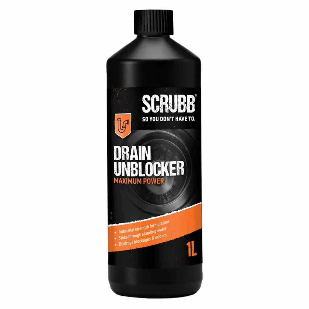 Scrubb B13 Industrial Strength Drain Unblocker 1L