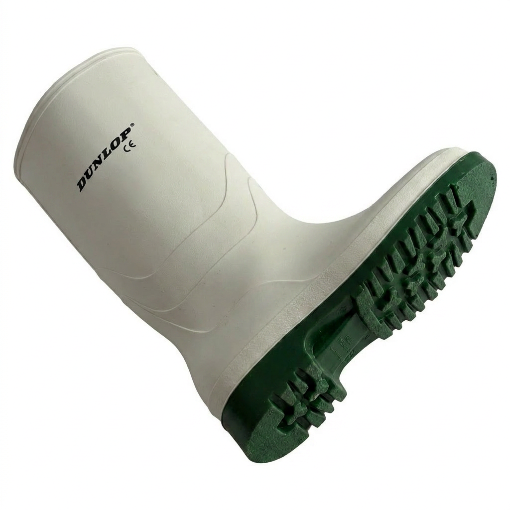 Dunlop Pricemaster Non-Safety Wellington Boots White