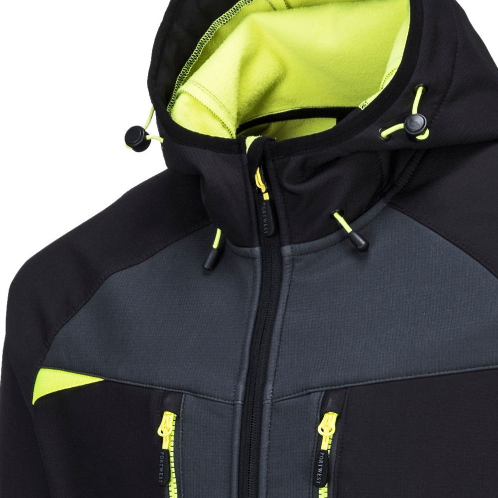 Portwest DX4 Softshell Jacket Waterproof Breathable Stretch Workwear
