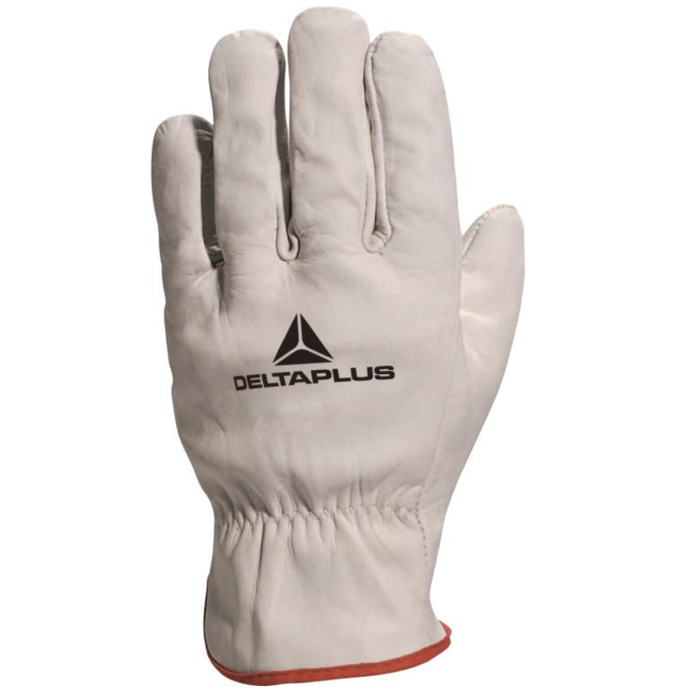 Delta Plus FBN49 Leather Work Gloves EN388 Cowhide Driver Gloves