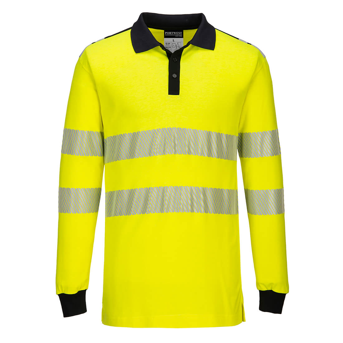 Portwest PW3 Flame Resistant Hi Vis Polo Shirt