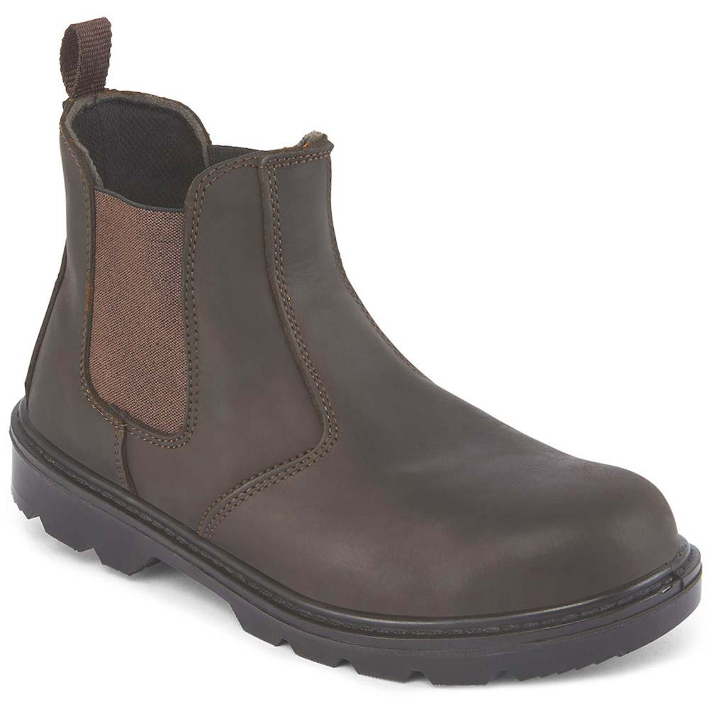 Portwest Brown Dealer Boot Steel Toe Cap S1P Safety Boot
