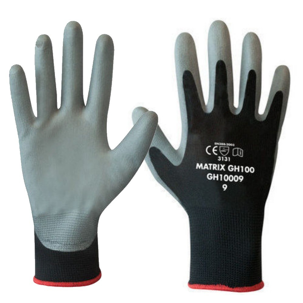 Polyco Shield GH100 PU Palm Coated General Handling Gloves