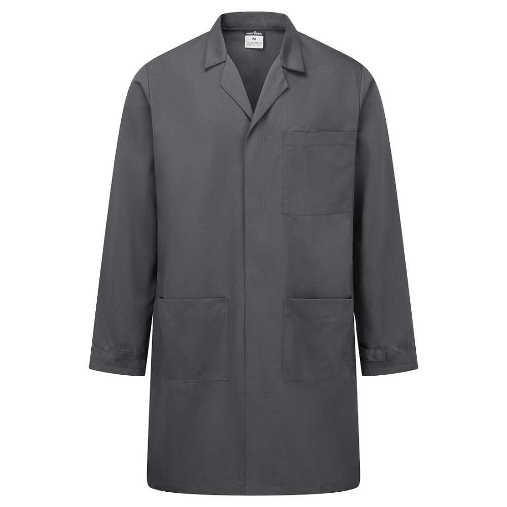 grey lab coat