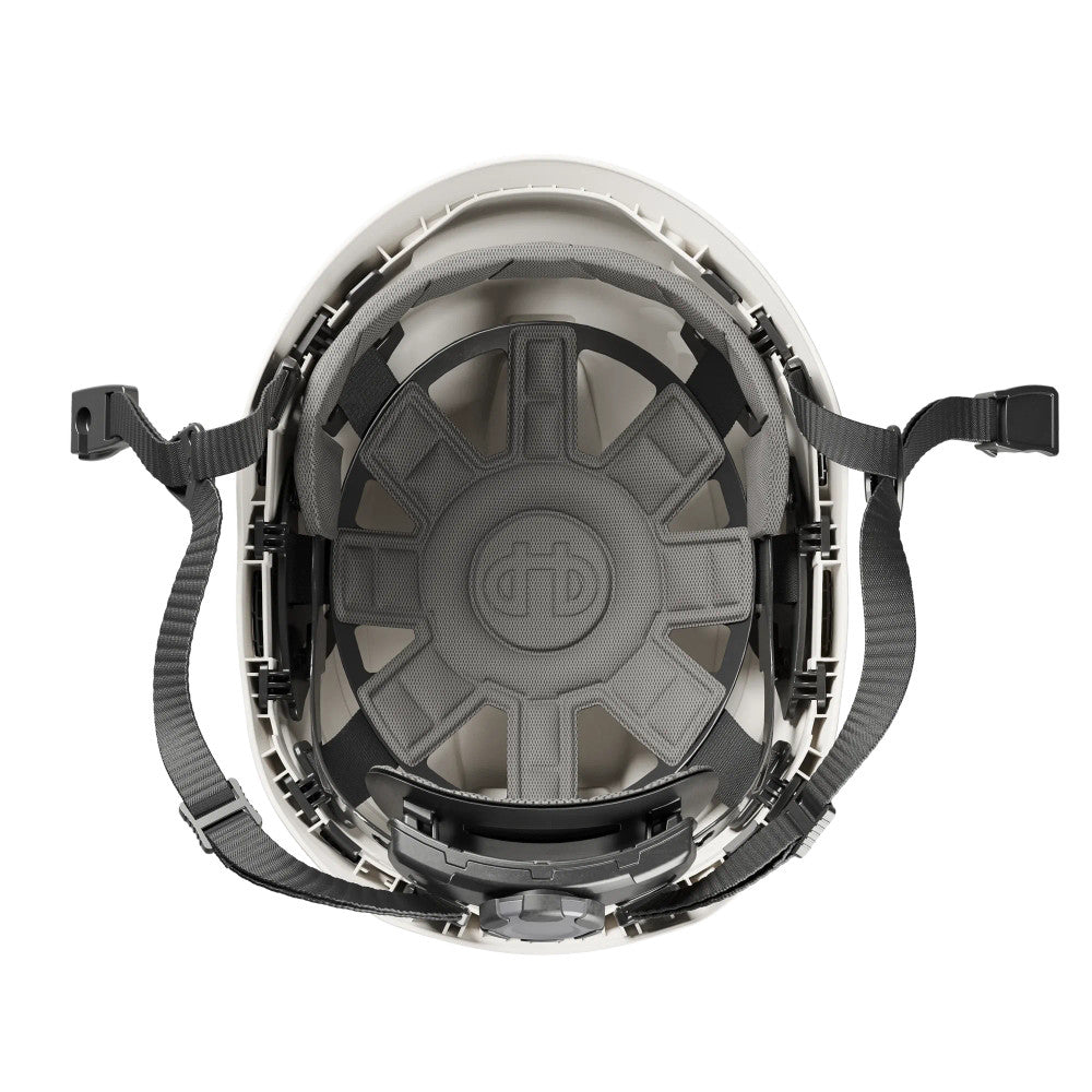 Hellberg Sector Non-Vented Safety Helmet White