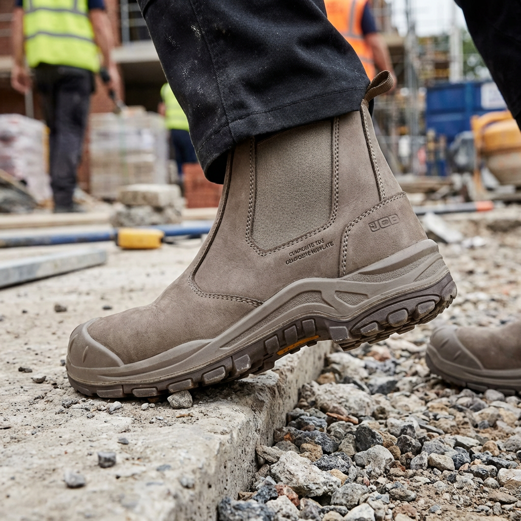 JCB Dealer Safety Boot Stone S3L Composite Toe Cap Work Boot