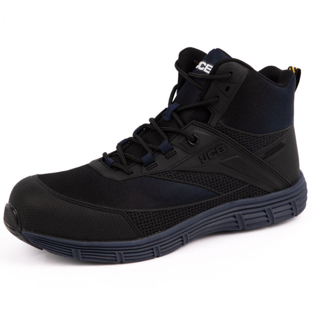 JCB Hydradig Safety Boot Navy Black Composite Toe Metal-Free Work Boot