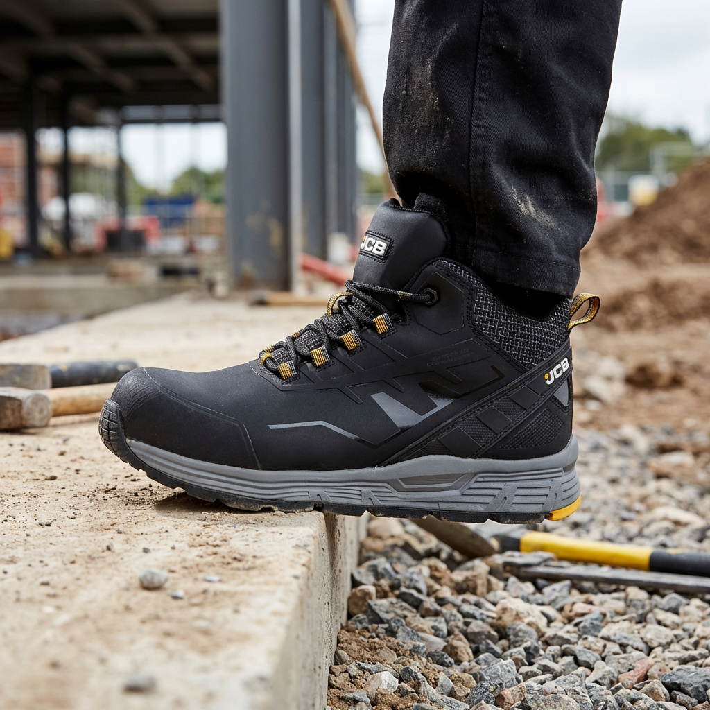 JCB Spark 2 Composite Safety Trainer S3S Mid Cut Metal-Free Work Boot