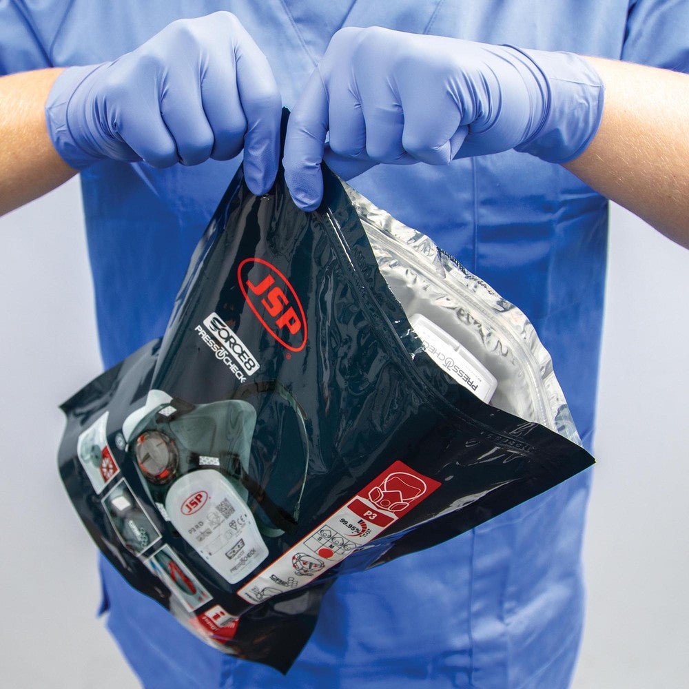 JSP Force8 Half Mask Respirator Twin Cartridge (Mask Only)
