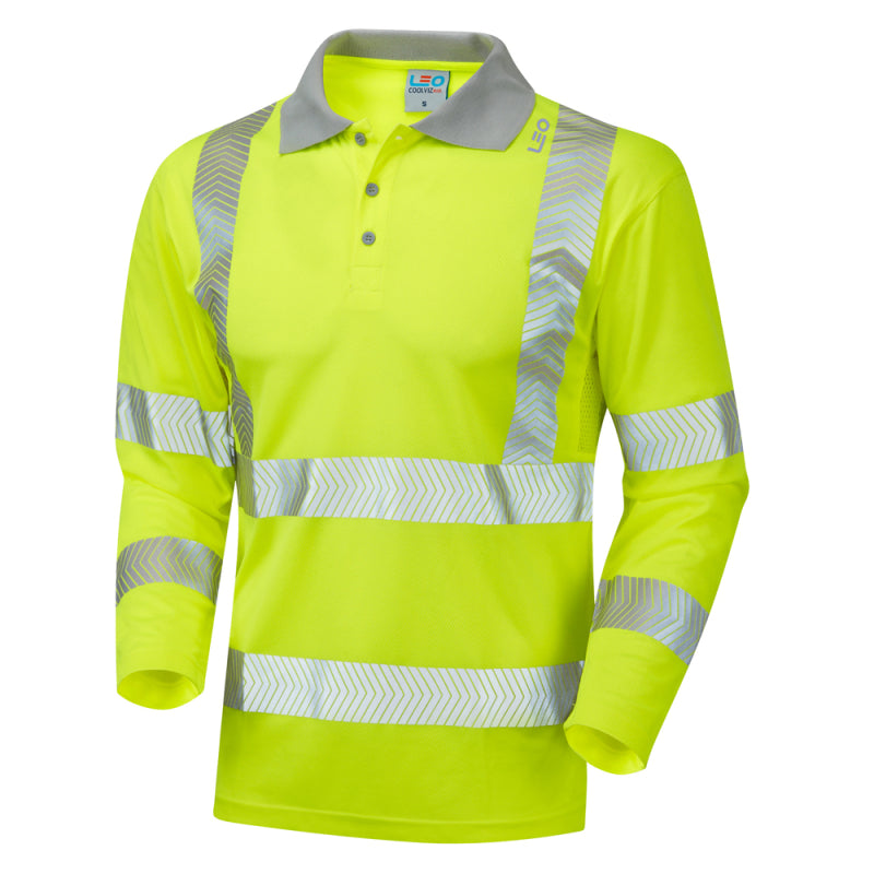 leo-barricane-long-sleeve-polo yellow