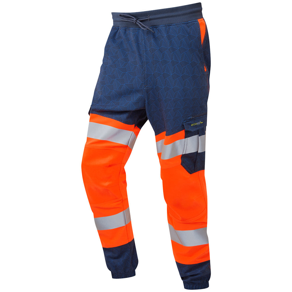 Leo Workwear Hi Vis Stretch Trousers Class 1 EcoViz