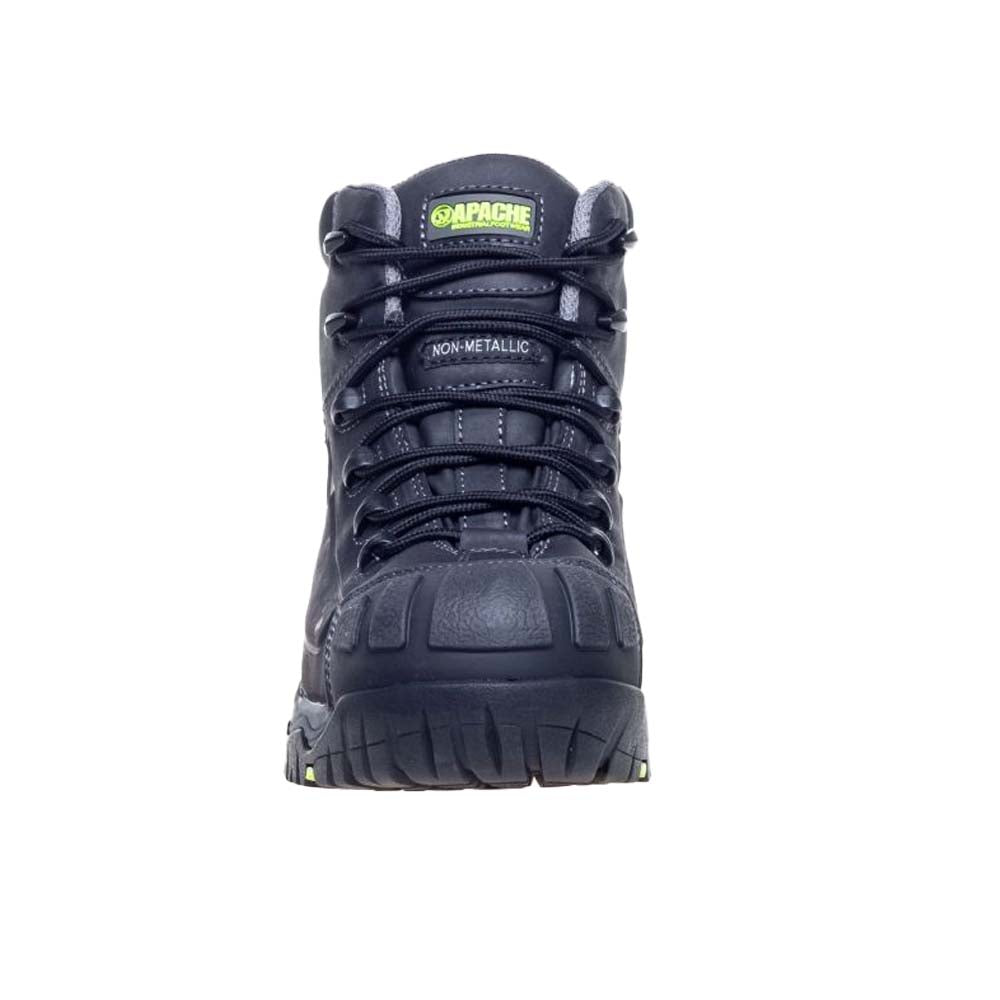 Apache Mercury Black Non-Metallic Waterproof Safety Boot