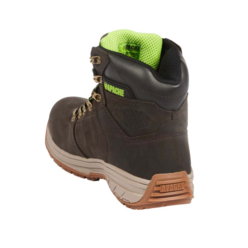 Apache Moose Jaw Brown Leather Waterproof Safety Boot S7S
