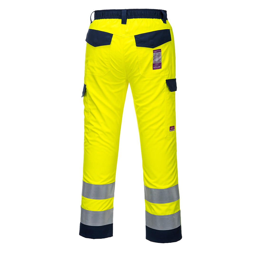 Portwest MV46 Modaflame Hi-Vis FR Trousers Arc Flash Protection ARC2