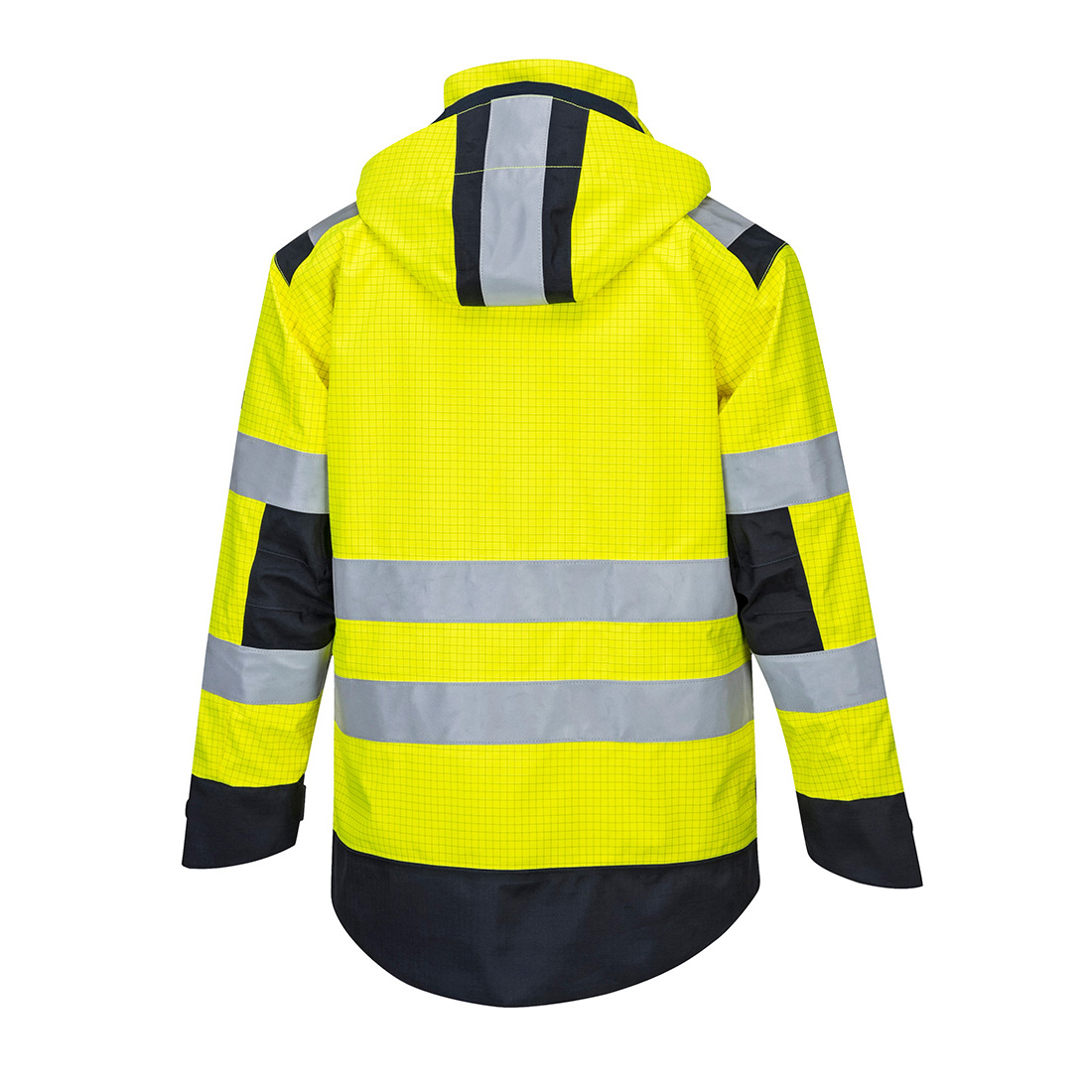 Portwest MV70 Modaflame Multi Norm Arc Jacket Hi Vis Waterproof Flame Resistant