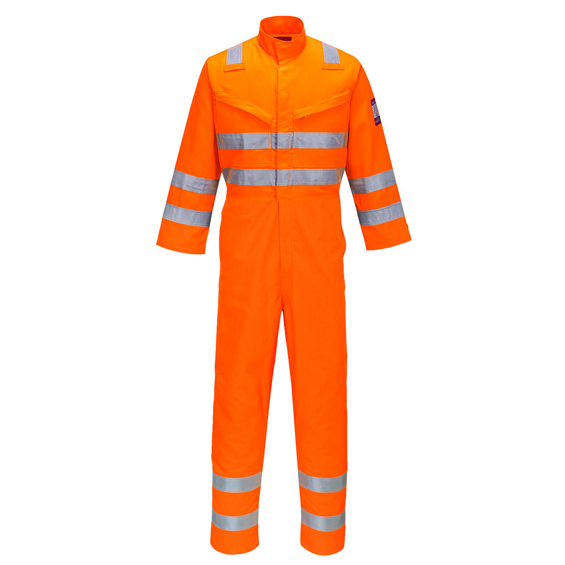Portwest Modaflame Hi Vis Coverall Fire Retardant Railspec