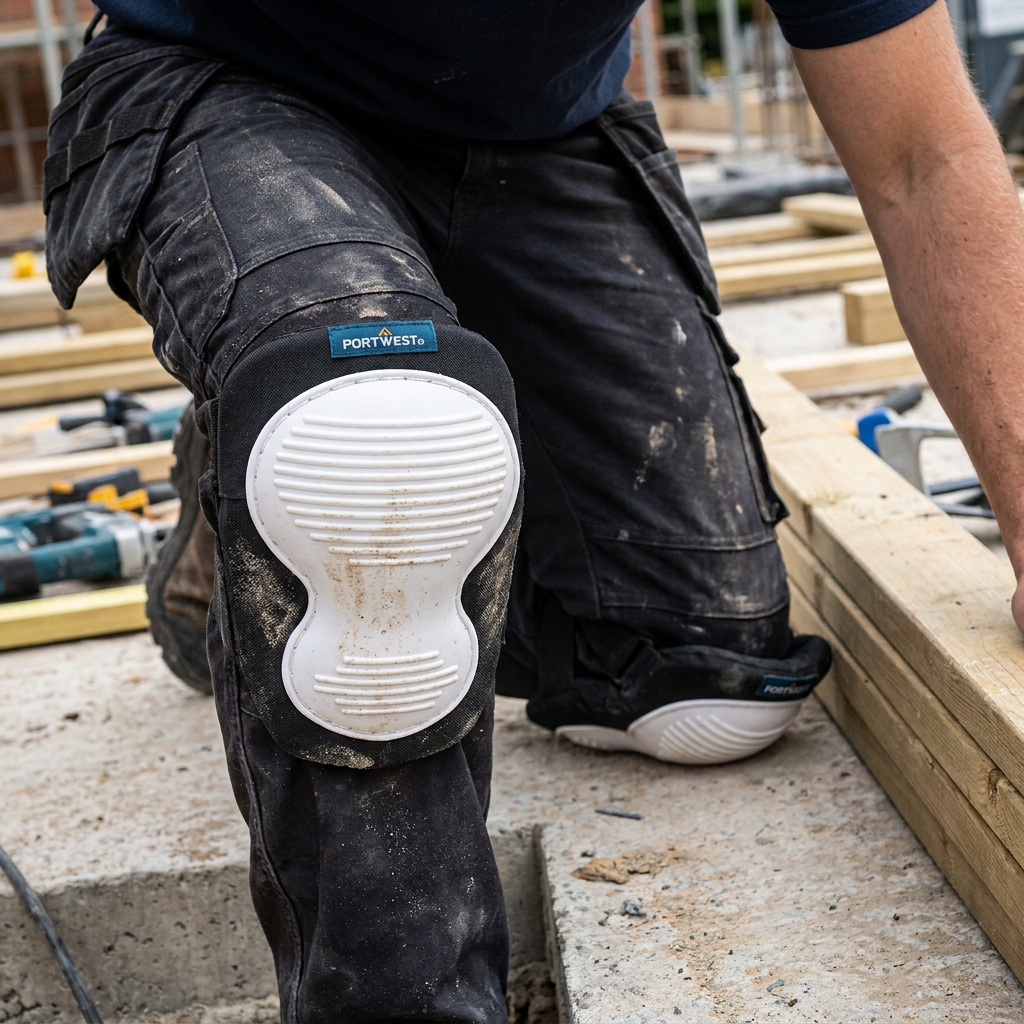 Portwest KP50 Non-Marking Knee Pads Adjustable