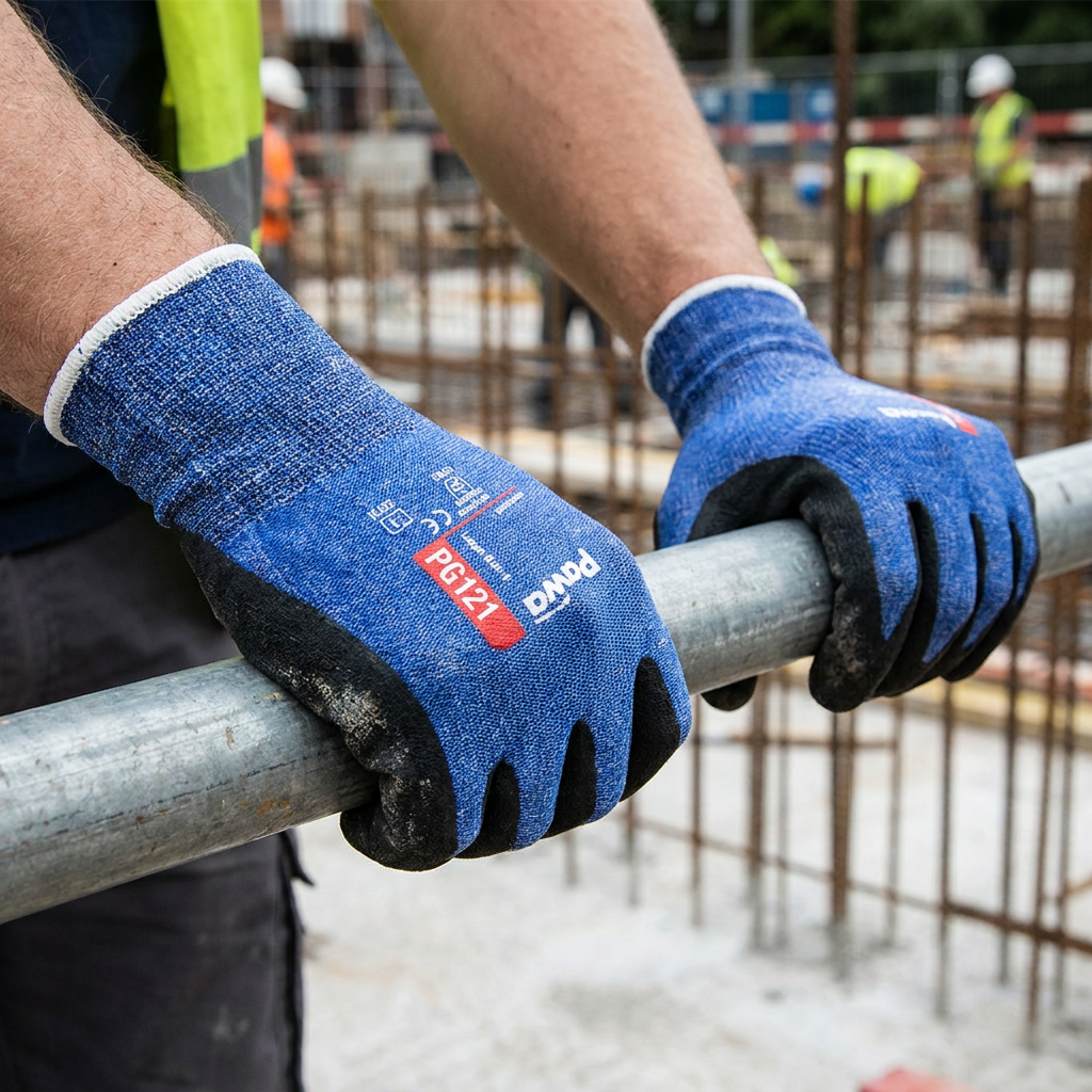 Pawa PG121 Coolmax Nitrile Grip Gloves