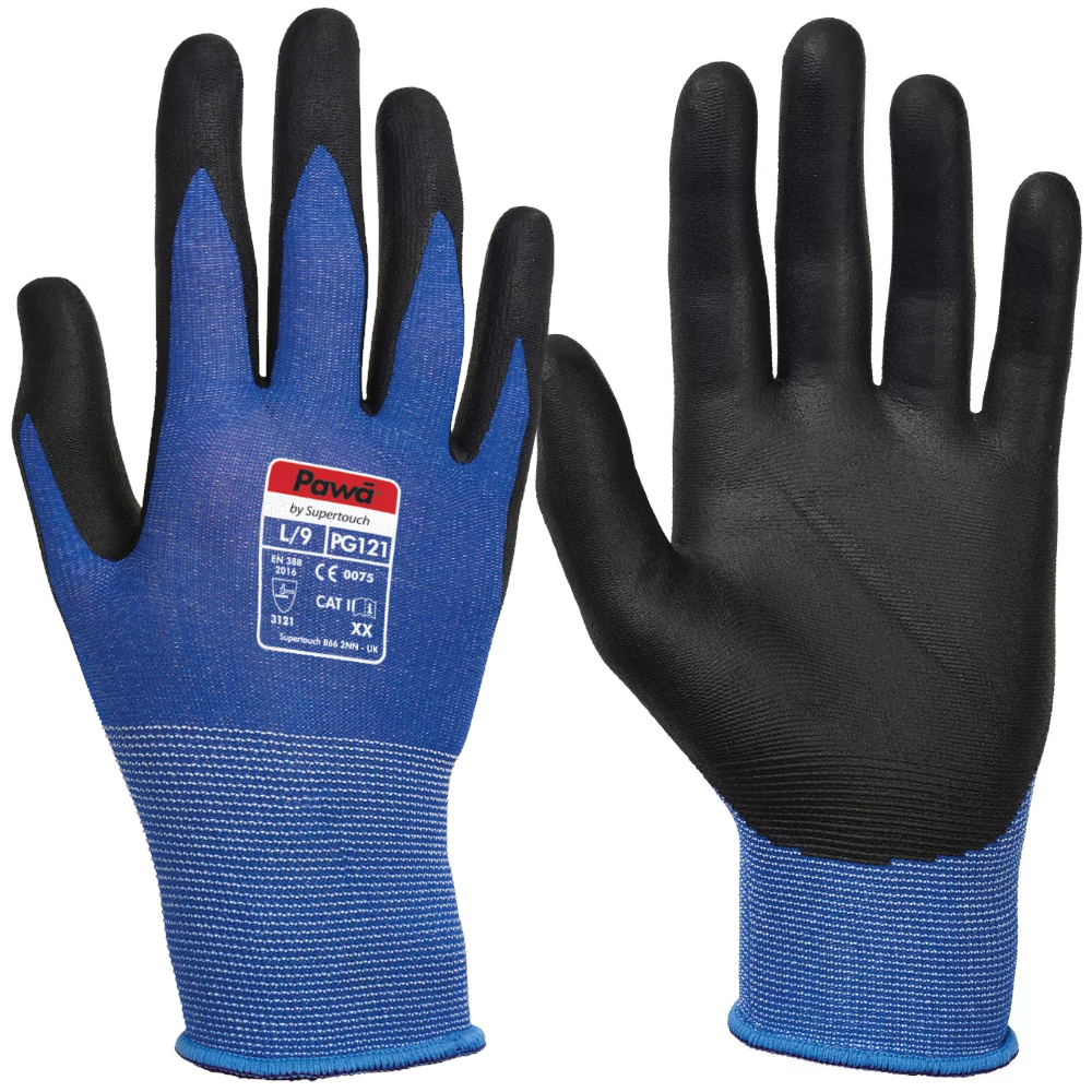 COOLMAX® Wicking Nitrile Palm Coated Work Gloves