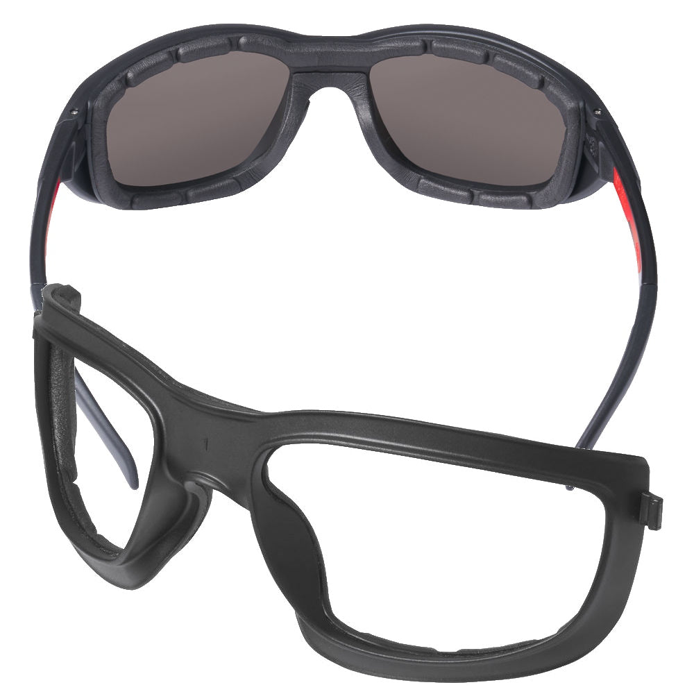 Milwaukee Performance Safety Glasses with Gaskets Fog-Free Anti-Scratch