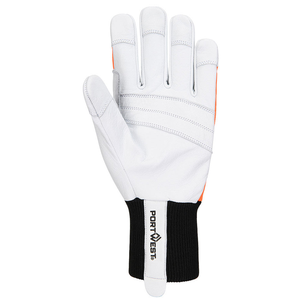 Portwest Chainsaw Gloves Class 1 Goat Leather