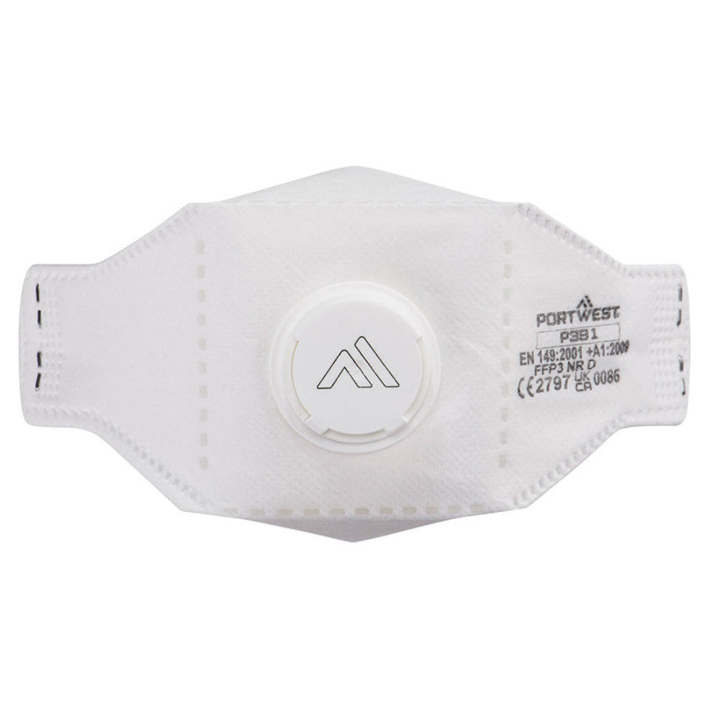Portwest P391 Eagle FFP3 Fold Flat Respirator Valve