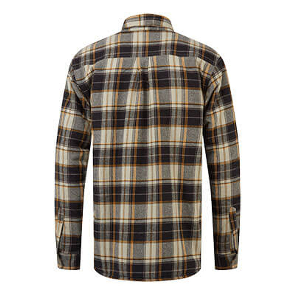 Portwest Sherpa Lined Work Shirt Fleece Lined Check Shirt For Cold Conditions