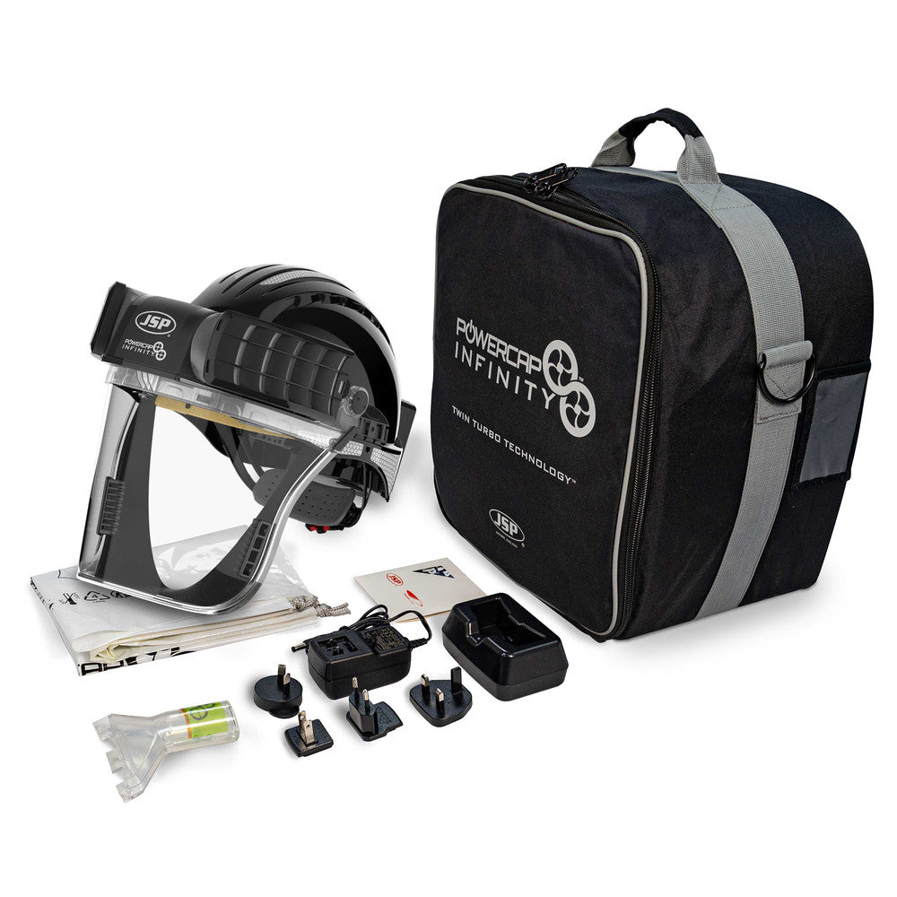 JSP Powercap Infinity PAPR TH3 Powered Air Respirator