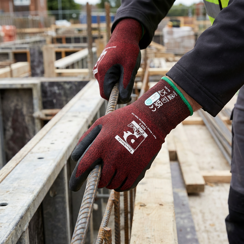 Predator EZ-Grip Touchscreen Work Gloves EN388 Rated