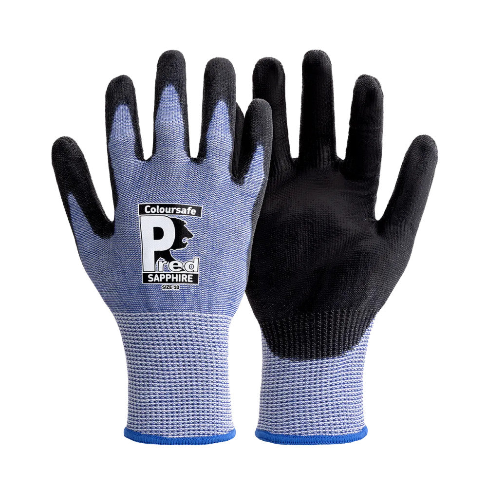 Predator Pred Sapphire Cut Level F Gloves HPPE