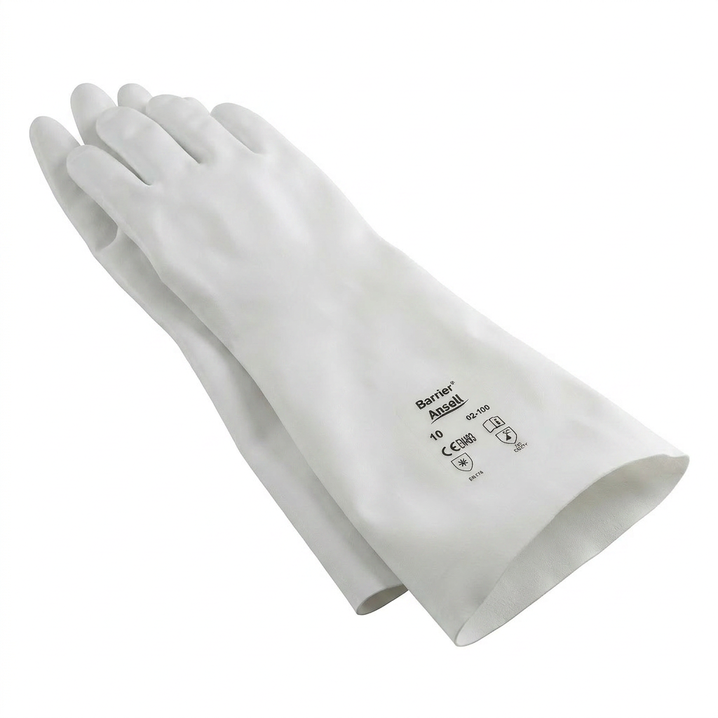 Ansell AlphaTec (Barrier) 02-100 Laminated Chemical Gauntlet