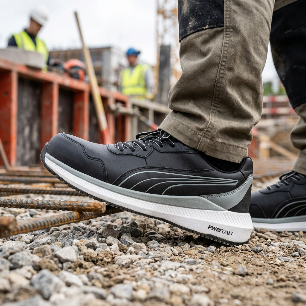 Puma Safety Zoom Low Safety Shoe S3S ESD Black