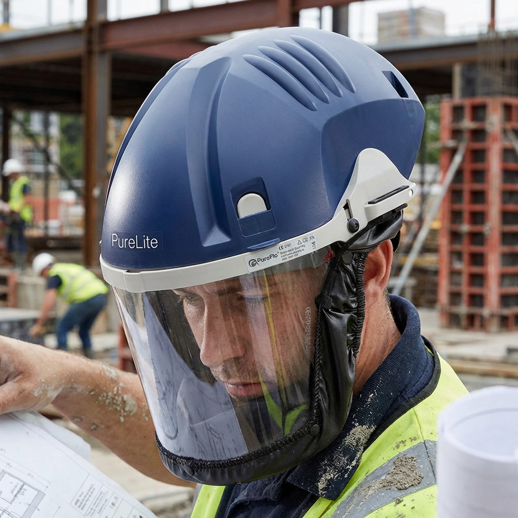 PureFlo PureLite PAPR TH2P Visor System