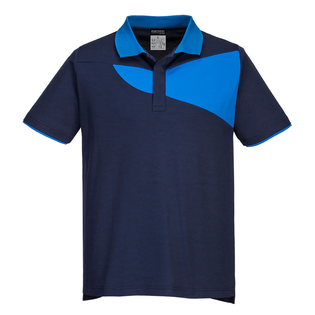 Portwest PW2 Polo Shirt Moisture Wicking UPF 40+ Work Polo