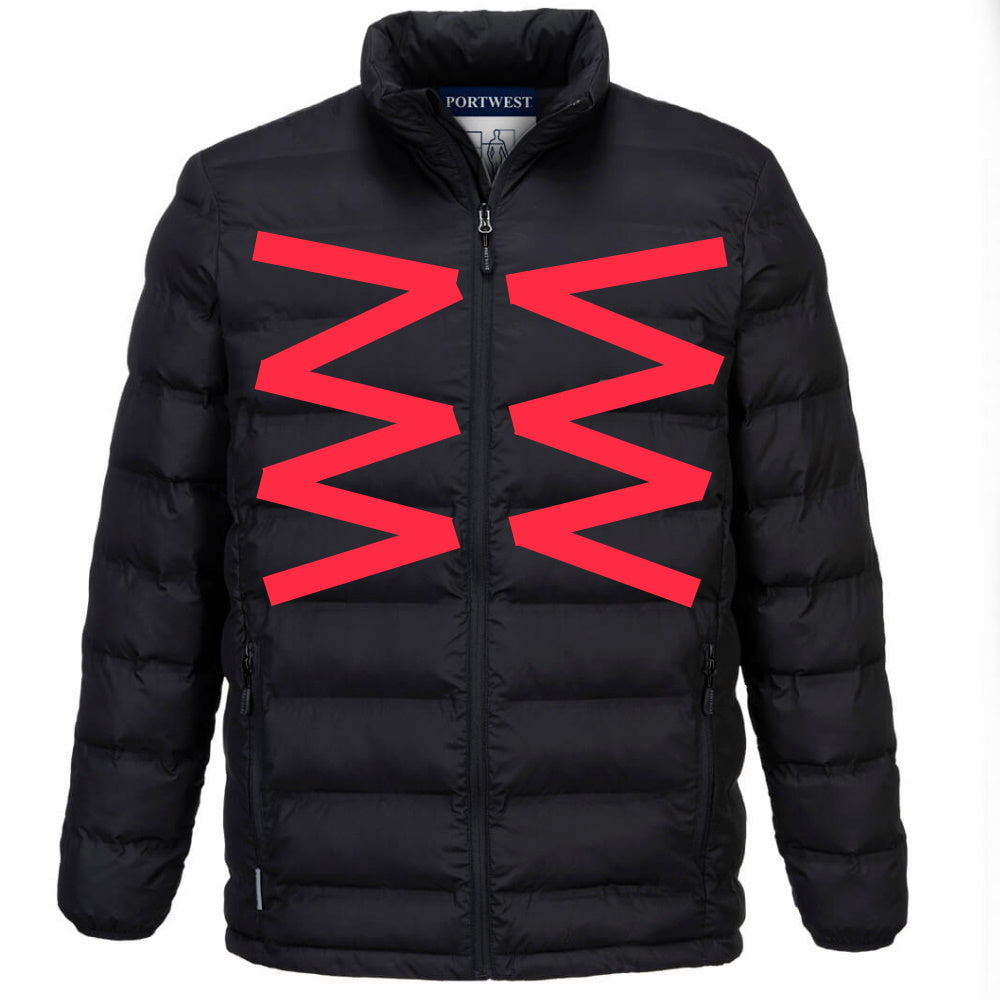 Portwest S547 Heated Tunnel Jacket Carbon Fibre Rechargeable Battery