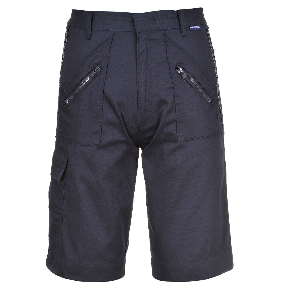 Action Multi Zipped Pocket Work Shorts