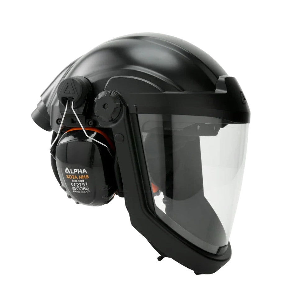 Skytec Sentinel PAPR Safety Helmet TH3 with Earmuffs
