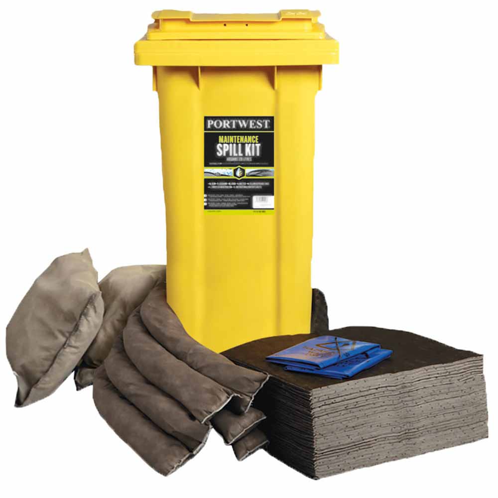 Portwest SM33 120L Wheeled Spill Kit Maintenance