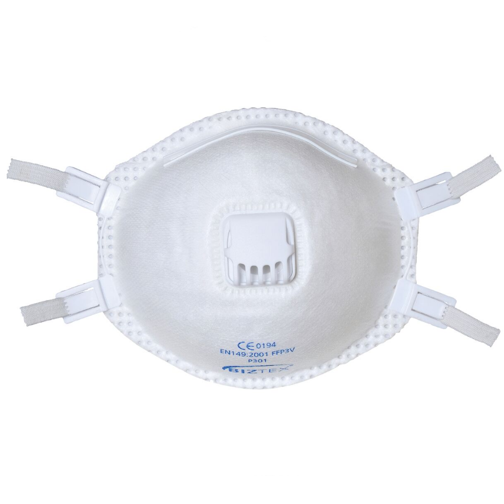 Biztek FFP3 Valved Dolomite Respirator Face mask x 10