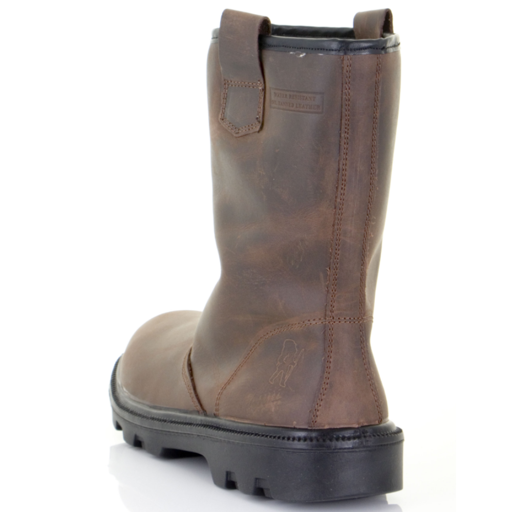 Secor Sherpa Rigger Safety Boots S3 Steel Toe Cap Brown Leather