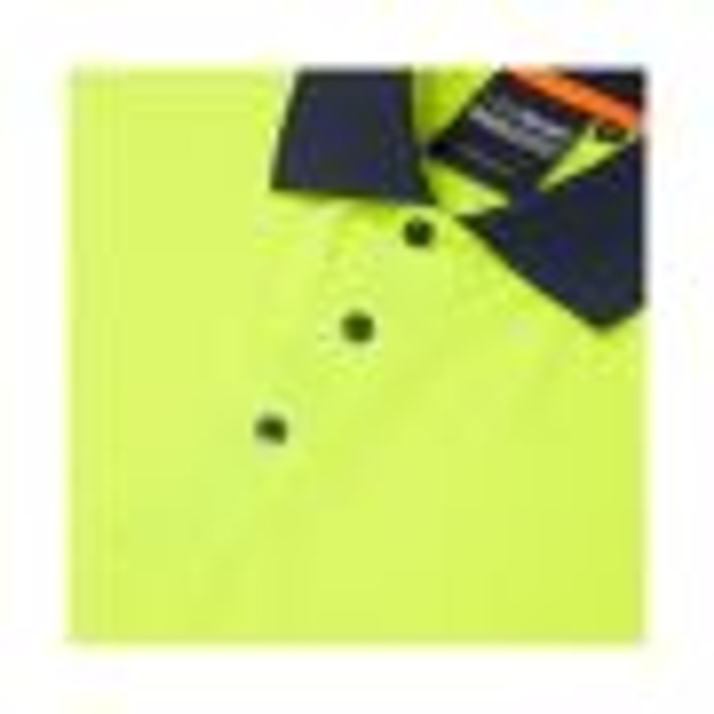 Supertouch Hi Vis Eco Polo Shirt Yellow CoolAir