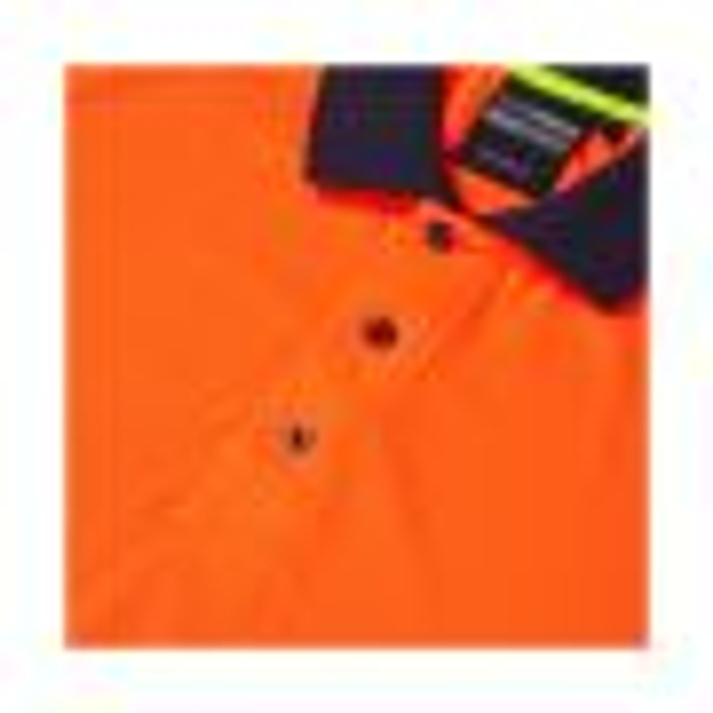 Supertouch Hi Vis Polo Shirt Orange Recycled CoolAir