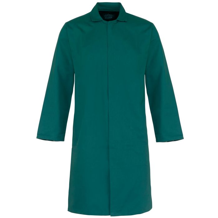 Supertouch Polycotton Food Coat Hidden Pocket Lab Catering Workwear