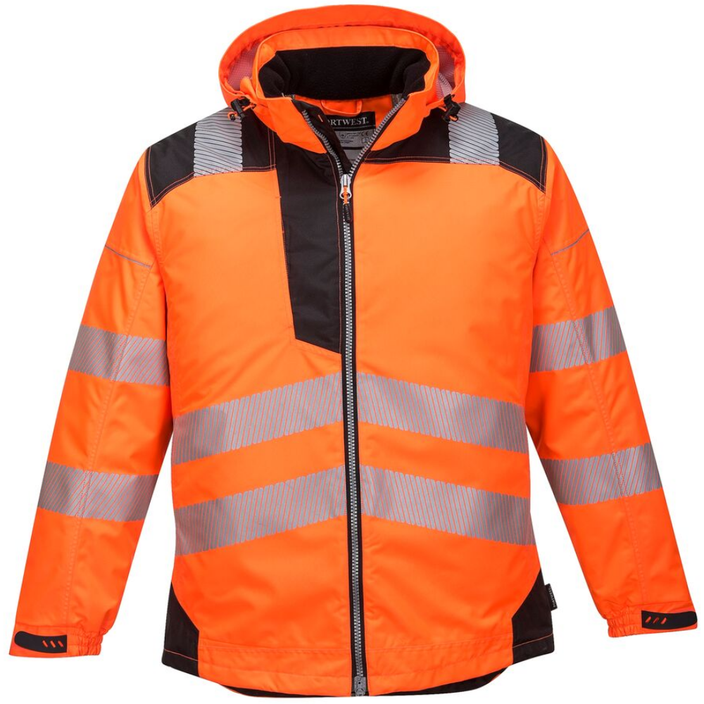 PU Coated PW3 High Vis Portwest Winter Jacket