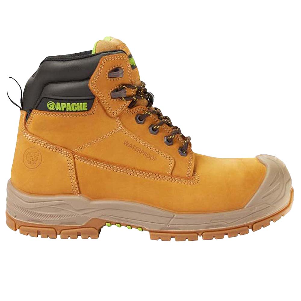 Apache Thompson Wheat Waterproof Safety Boots S7S HRO
