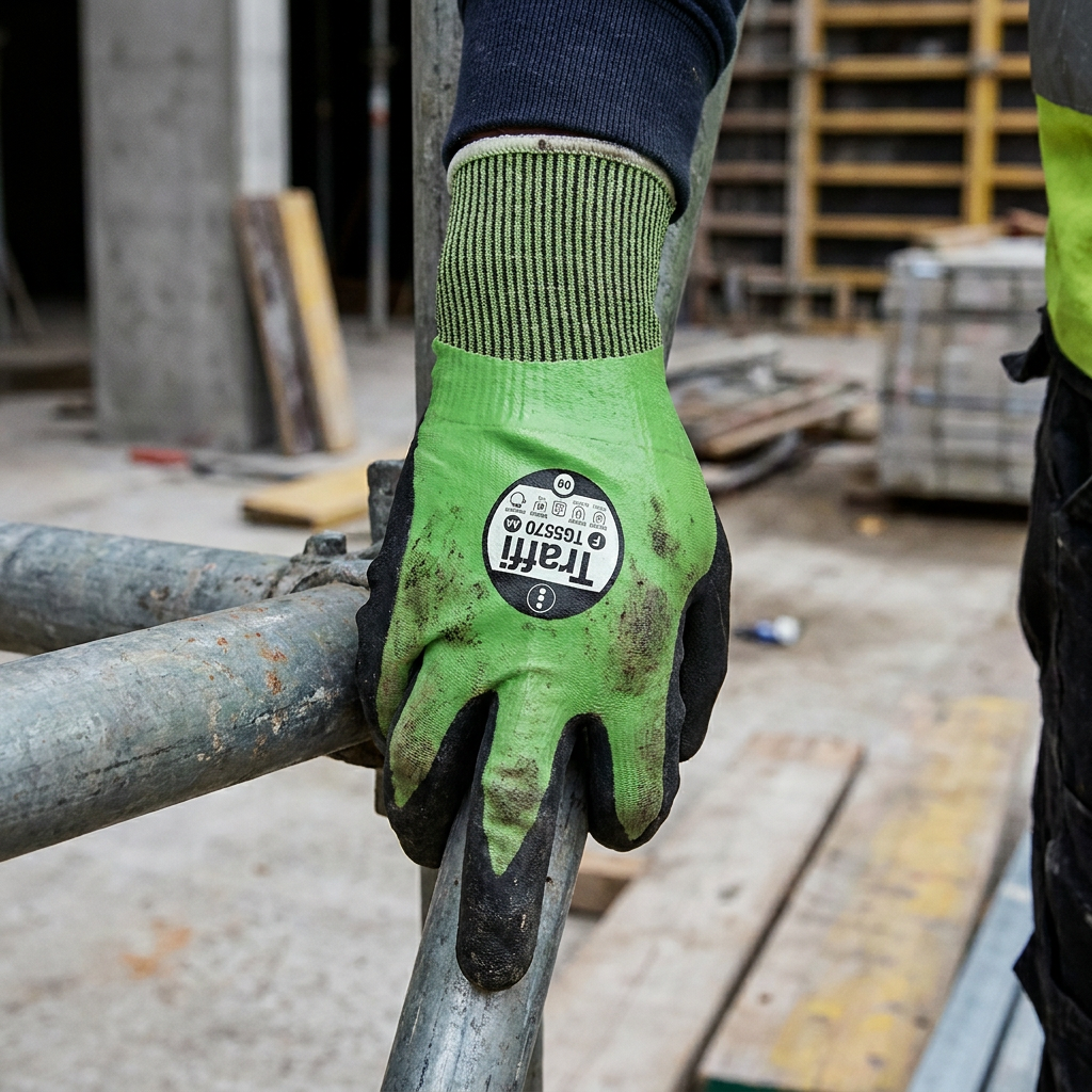 Traffi TG5570 Cut Level F Water Resistant Winter Thermal Gloves