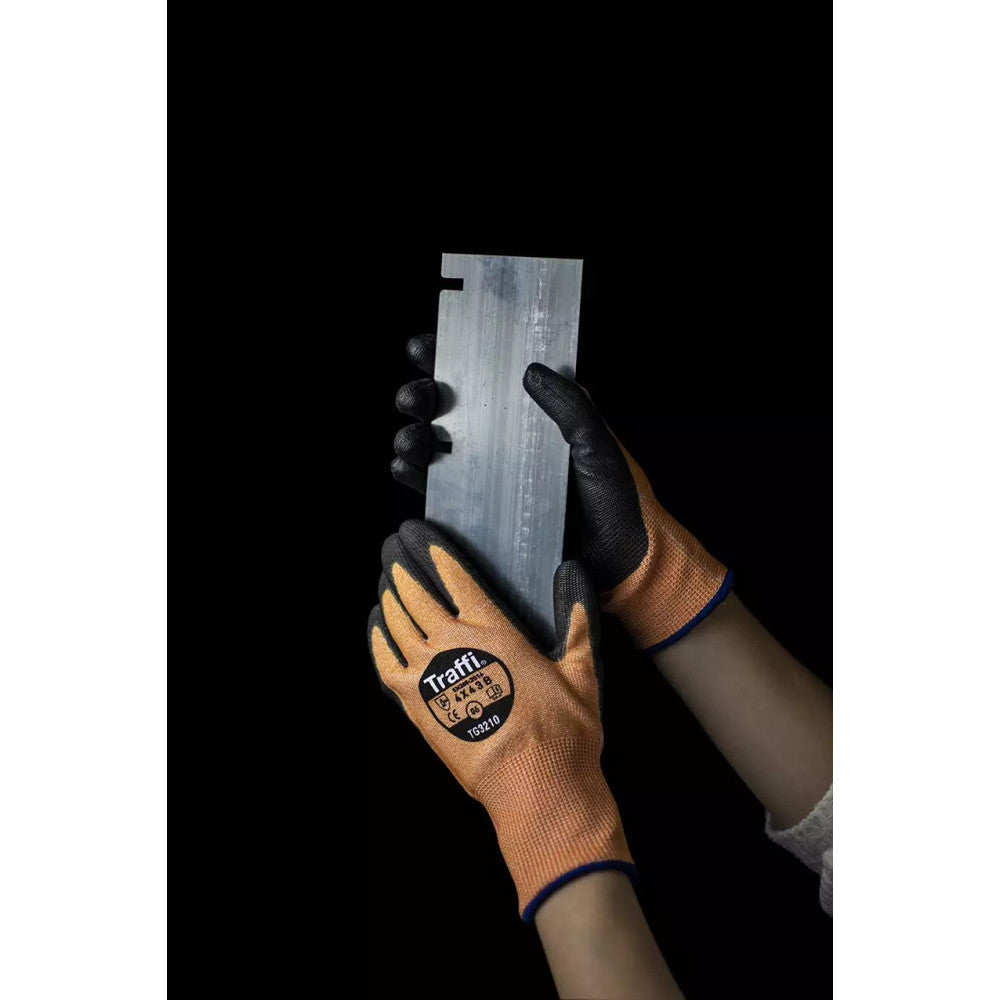 Traffi TG3210 X-Dura Cut B PU Gloves Metric