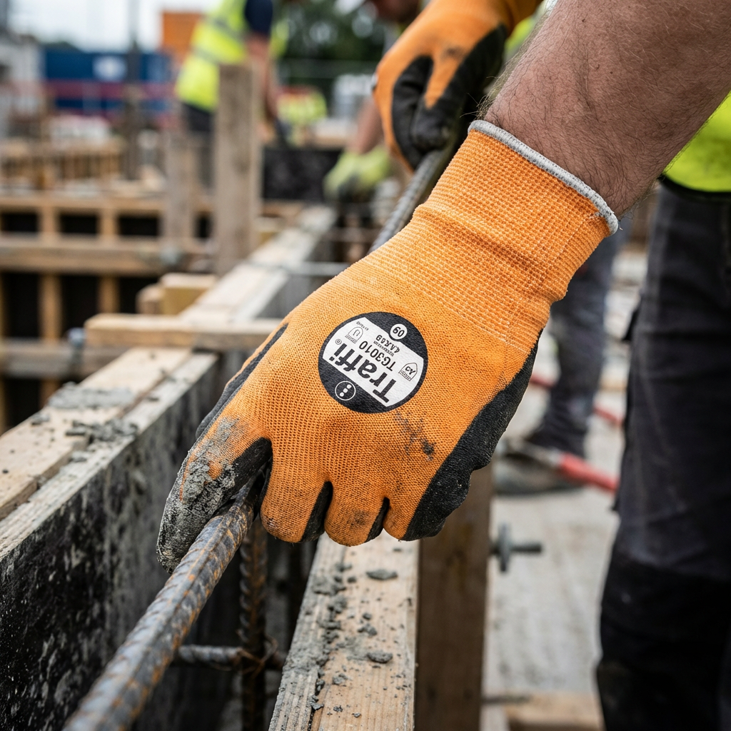 Traffi TG3010 Cut Level B PU Gloves Lightweight