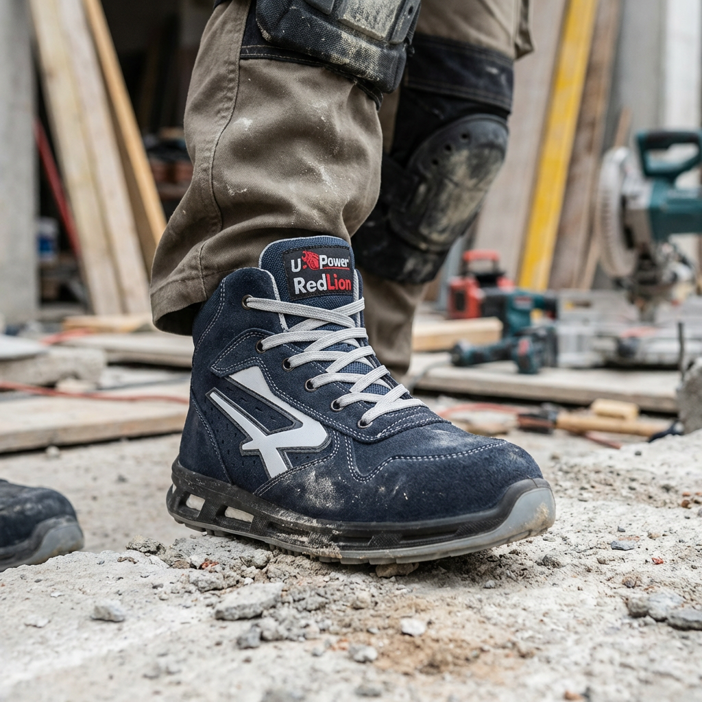 U-Power Moving 86 ESD Safety Boot S1PS Suede Leather