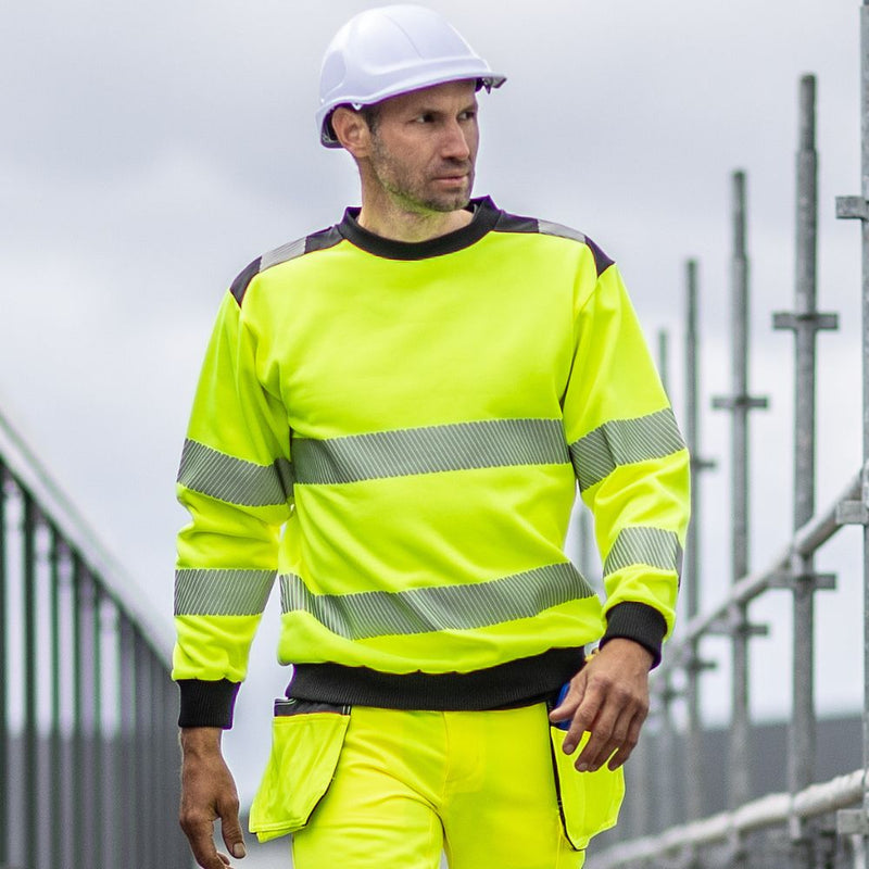 hi vis sweatshirt jumper